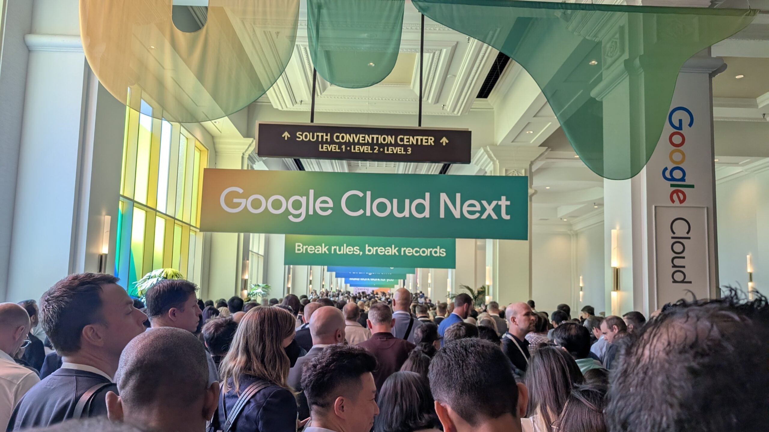 Thousands of attendees packed the halls at Google Cloud Next 2026